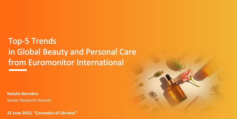 Топ-5 трендів у сфері краси та особистої гігієни від «Euromonitor International»